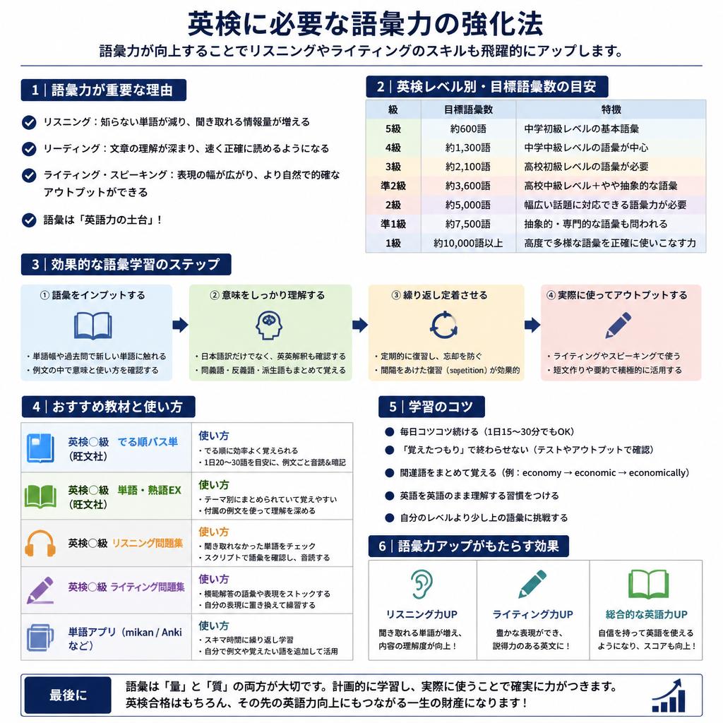 語彙力強化のための学習法