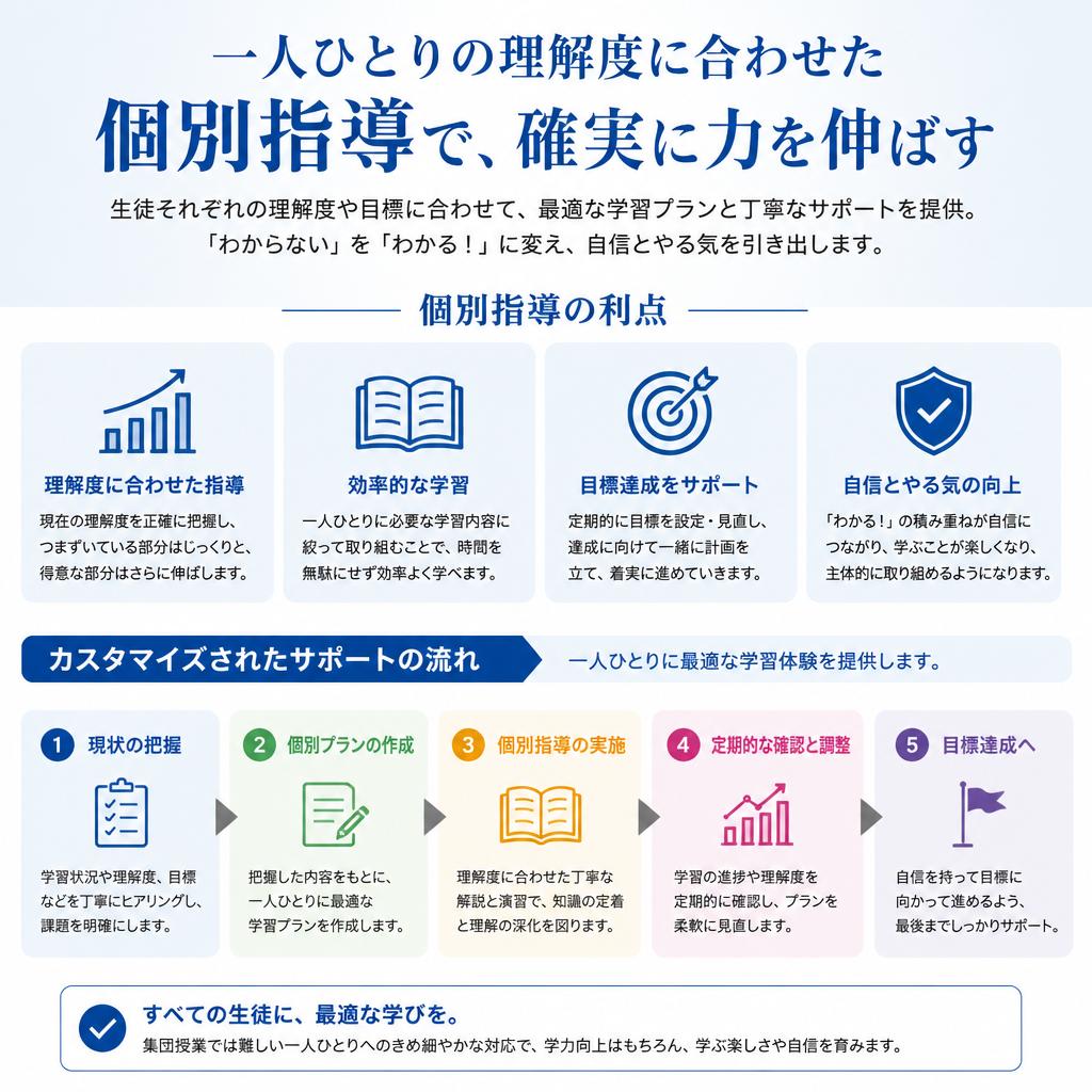 個別指導のメリット