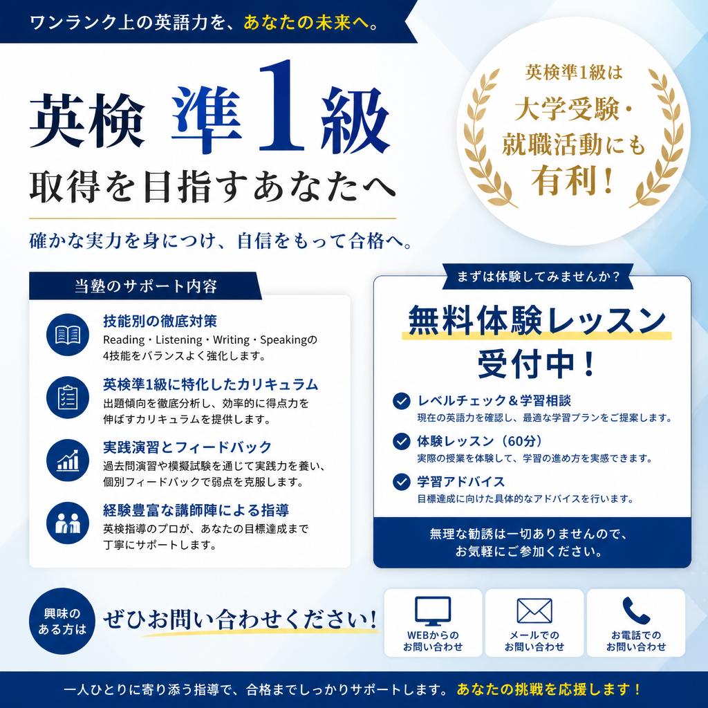 今すぐ始めよう！お問い合わせ