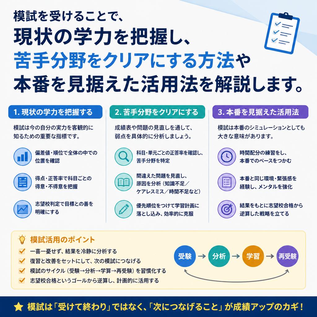 模試を活用した実力診断