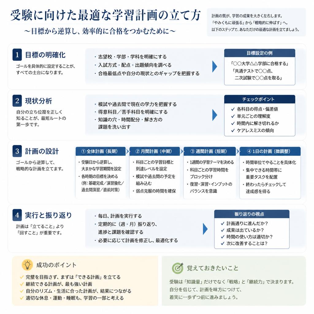 4. 効率的な学習計画の作成