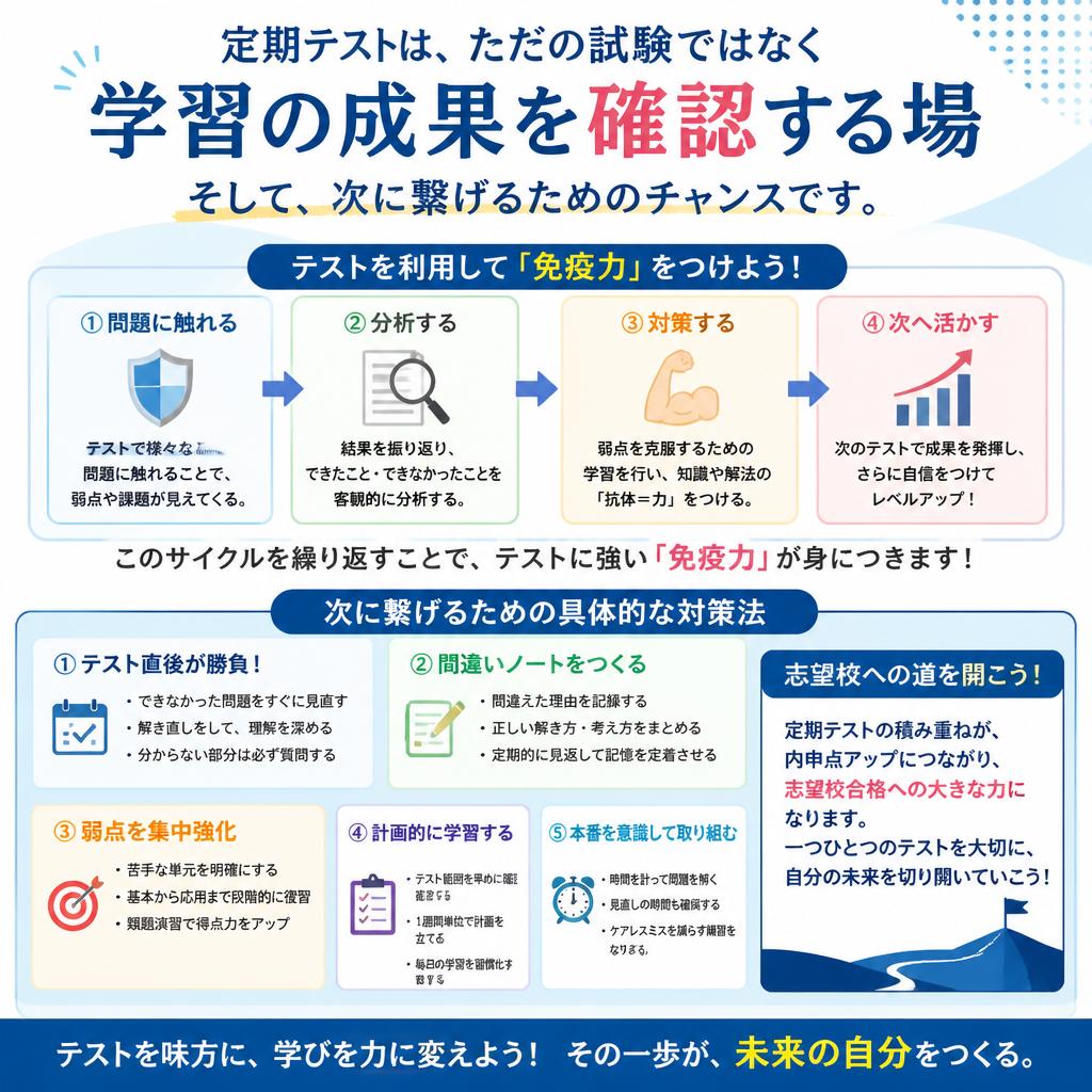 定期テスト対策とその活用法